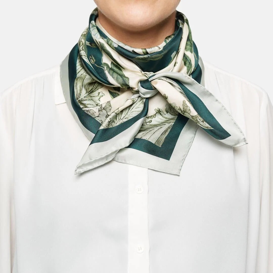 Green Flora Danica Garden Scarf