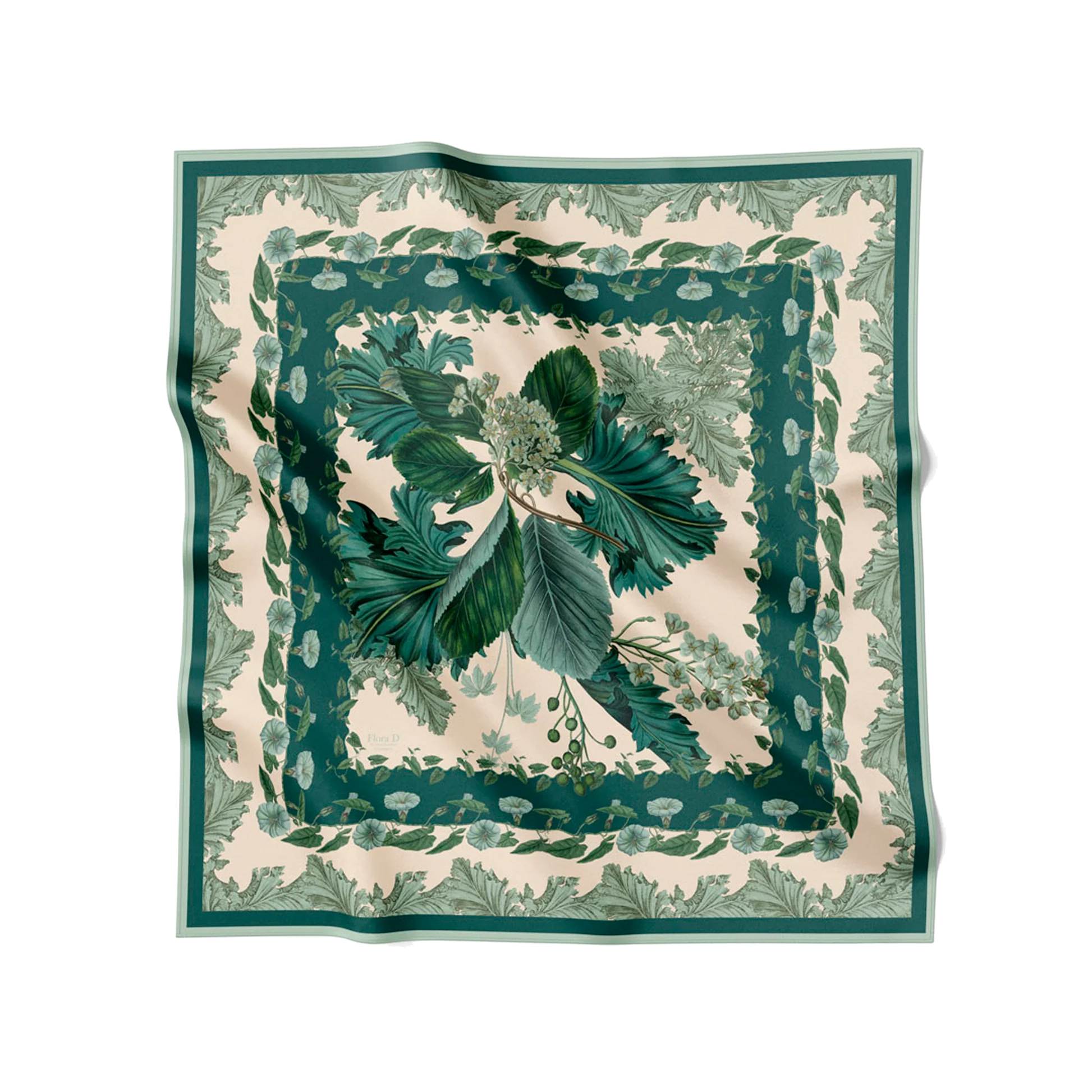 Green Flora Danica Garden Scarf