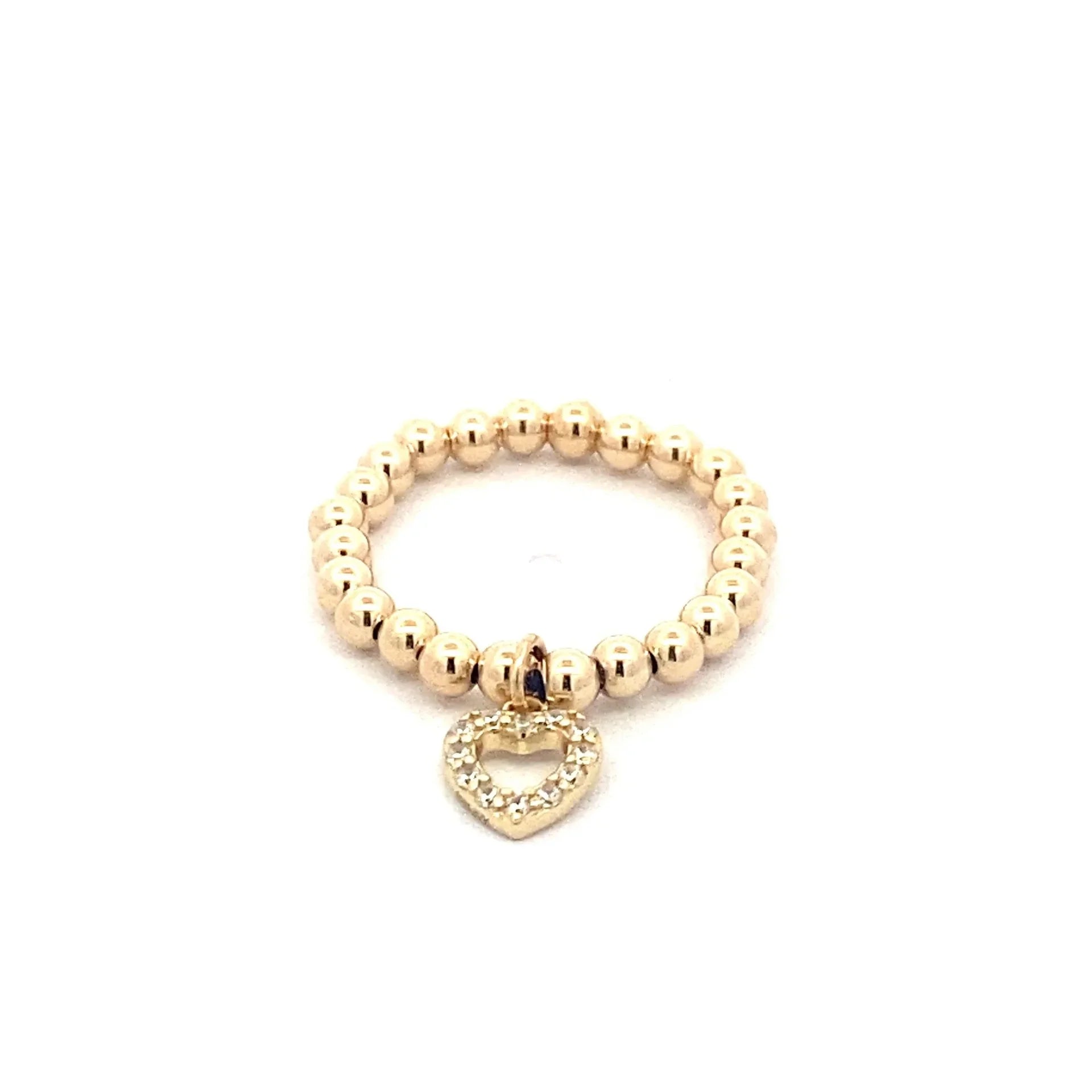 Ring gold heart