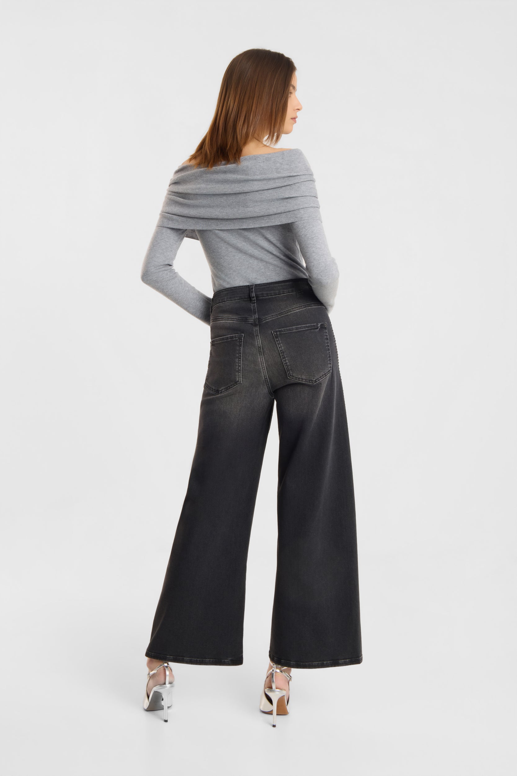 Broek Sventy Bling Rich Soft Denim