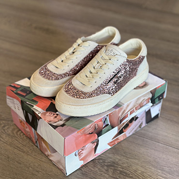 SNEAKER LIDO GLITTER PINK